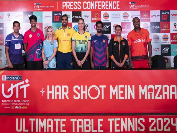 Players ahead of Ultimate Table Tennis 2024 (Image: UTT)