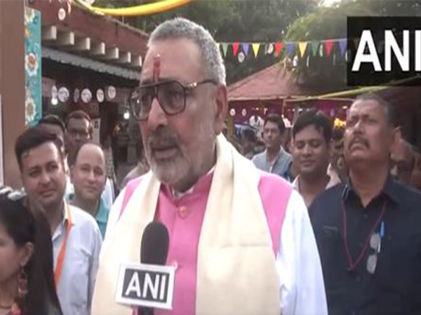 Union Minister Giriraj Singh (Photo/ANI)