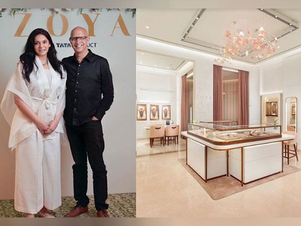 CK Venkataraman and Amanpreet Ahluwalia at the launch of Zoya, Chennai