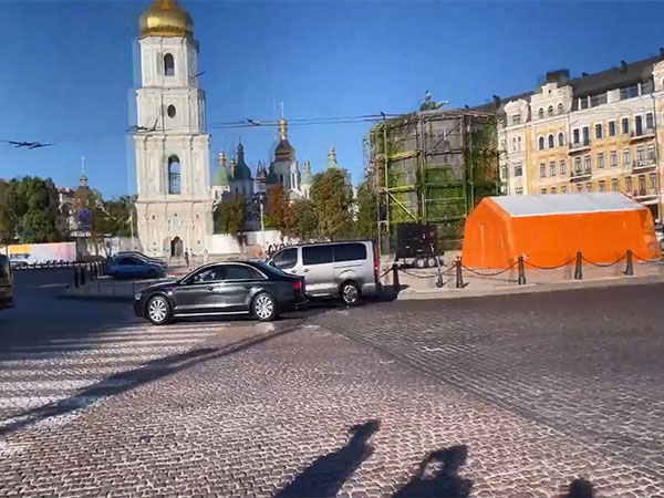 PM Modi arrives in Kyiv (Photo/ANI)