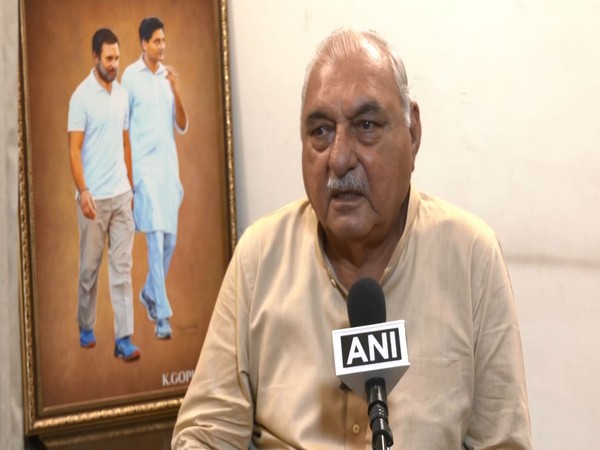 Haryana LoP and Congress leader Bhupinder Singh Hooda (Photo/ANI)