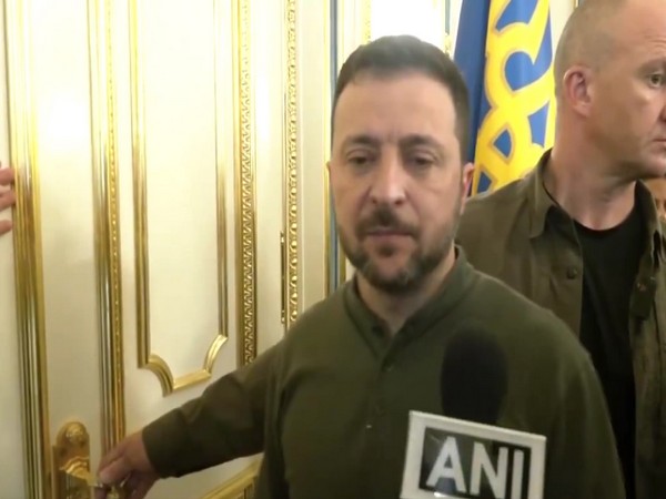 Ukranian President Vlodimir Zelenskyy (Photo/ANI)