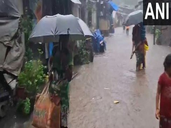 Visuals from Gujarat's Valsad amid heavy rainfall. (File photo/ANI)