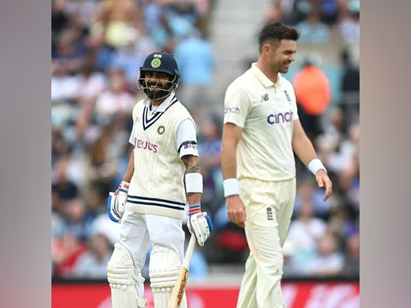 Virat Kohli and James Anderson. (Photo- X)