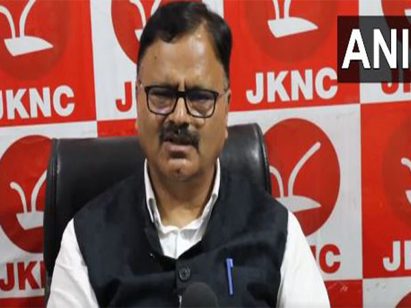 JKNC candidate from Mendhar Assembly Constituency, Javed Ahmed Rana (Photo/ANI)