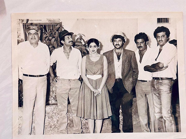 Boney Kapoor, Sridevi, Anil Kapoor, Boney Kapoor, Javed Akhtar (image source: instagram/boney.kapoor)