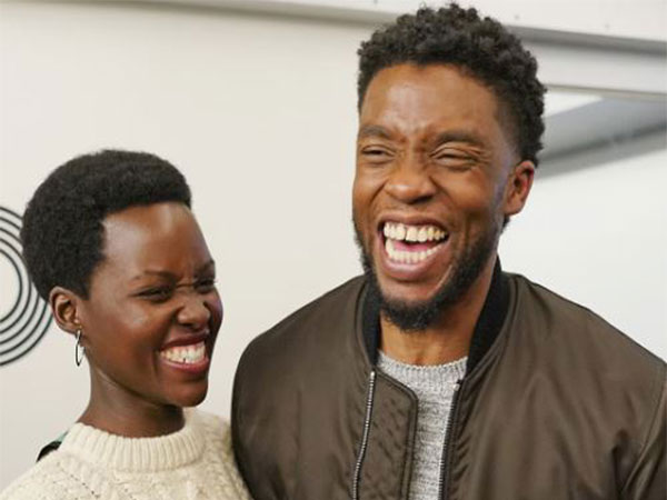Lupita Nyong’o, Chadwick Boseman (Image source: Instagram/@lupitanyongo)