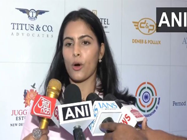 Manu Bhaker. (Picture: ANI)