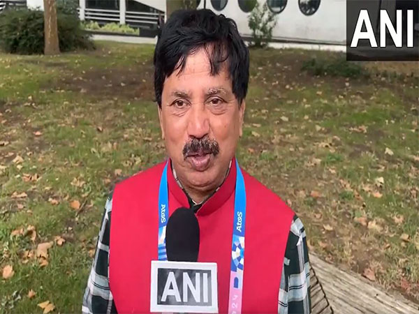 Satyanarayana, Preeti Pal's coach (Photo: ANI)