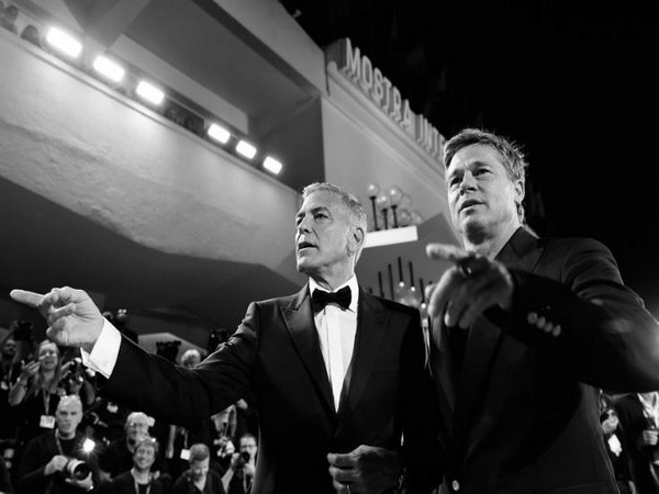 Stars George Clooney and Brad Pitt (Image source: La Biennale di Venezia)