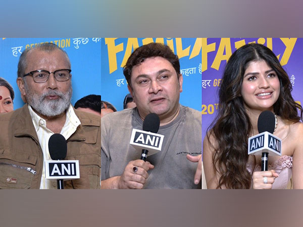Pankaj Kapur, Rajesh Kumar, Anjini Dhawan (Image source/ANI) 