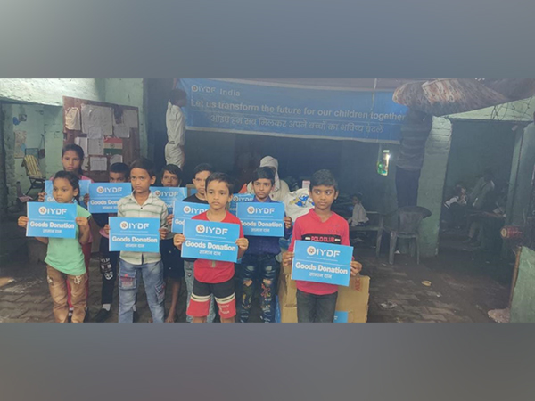 IYDF and Namah Yog Studio Bring Warmth and Care to Agra’s Children