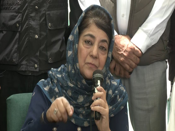 PDP Chief Mehbooba Mufti (Photo/ANI)
