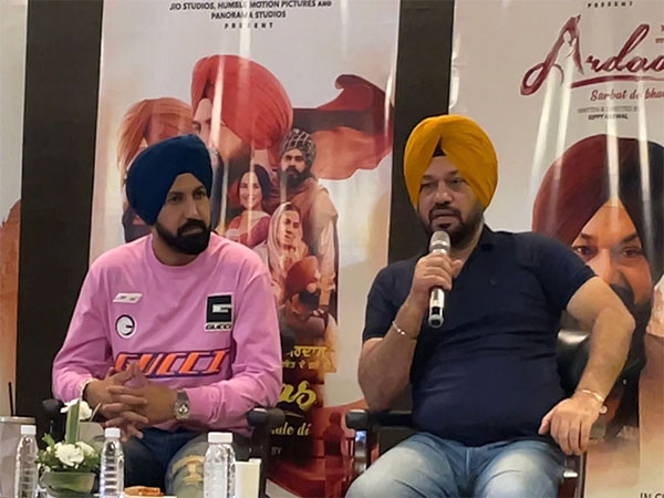 Gippy Grewal, Gurpreet Ghuggi (Photo/ANI)