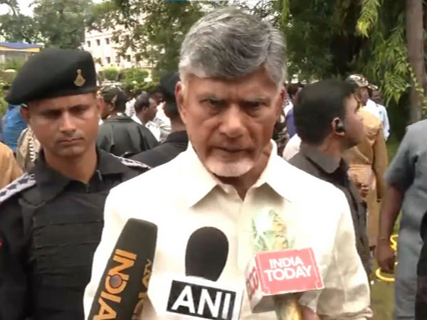 Andhra Pradesh CM Chandrababu Naidu (Photo/ANI) 