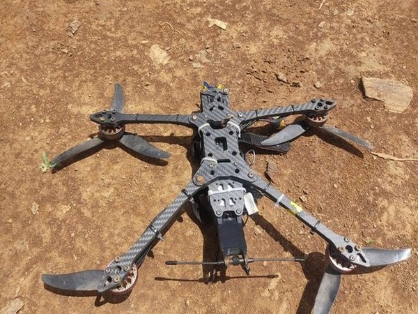 Drone recovered in Kharam vaiphei, Kangpokpi District (Photo/X @manipur_police)/