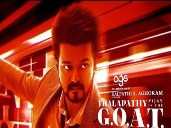 Thalapathy Vijay's 'GOAT' poster (Image Source: Thalapathy Vijay/Instagram)