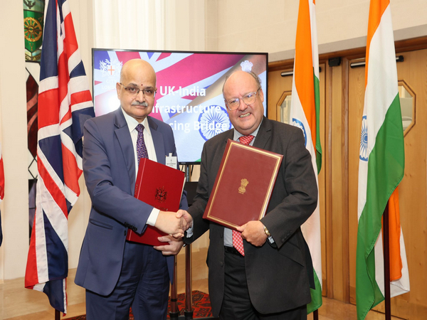 UKIIFB and Niti Ayog CEO BVR Subrahmanyam (Photo: City of London Corporation)