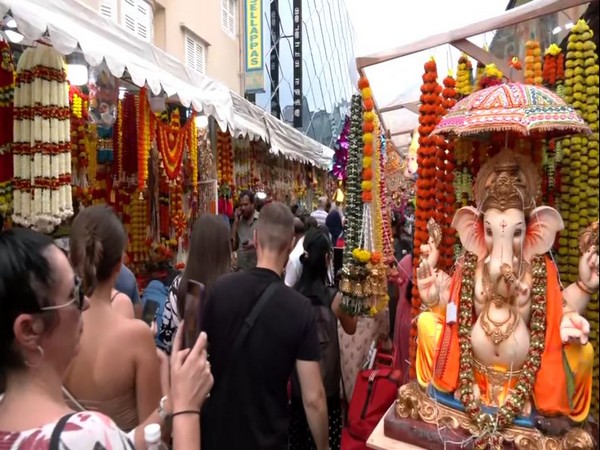 Idol of Lord Ganesh in Singapore (Photo/ANI)