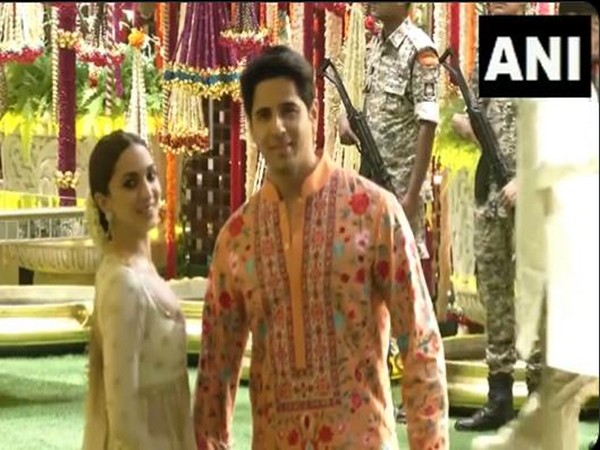 Siddharth Malhotra, Kiara Advani (Photo/ANI)