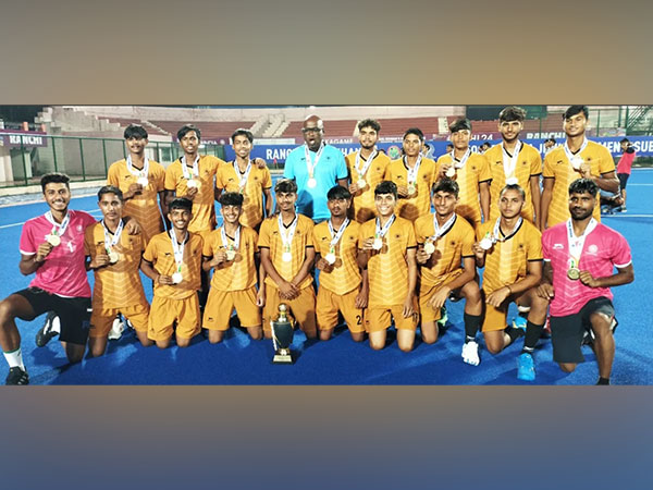 1st Hockey India Sub Junior Men winners (Photo: HI)