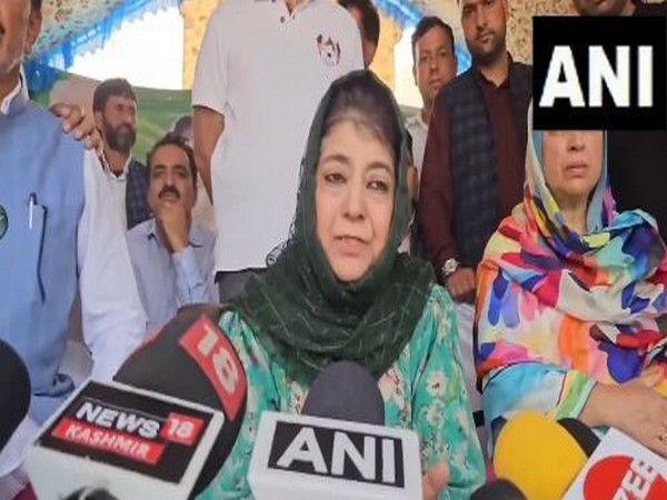 PDP Chief Mehbooba Mufti (Photo/ANI)