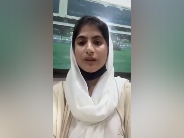 Balovh activist Sammi Deen Baloch (Photo: X@sadiabalochssb)