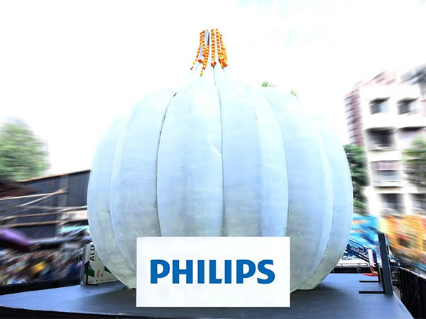 Signify installs the Largest Illuminated Modak in the spirit of Maharashtra’s iconic Ganpati festival