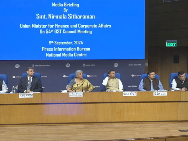 Post GST Council press conference at National Media Centre (Image: PIB)