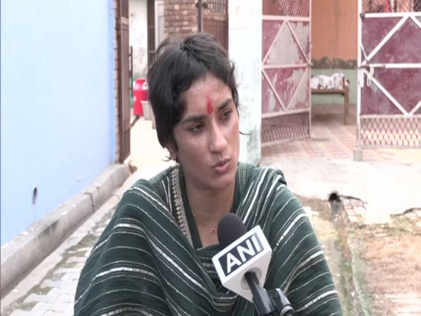 Congress candidate from Julana, Vinesh Phogat (Photo/ANI)