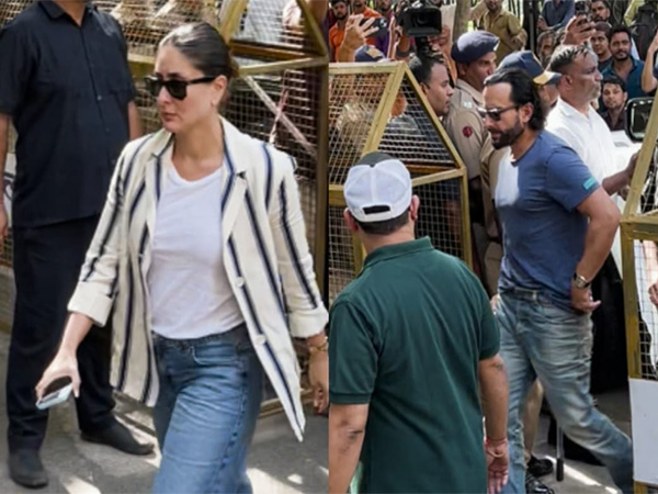 Kareena Kapoor Khan, Saif Ali Khan (Photo/ANI)