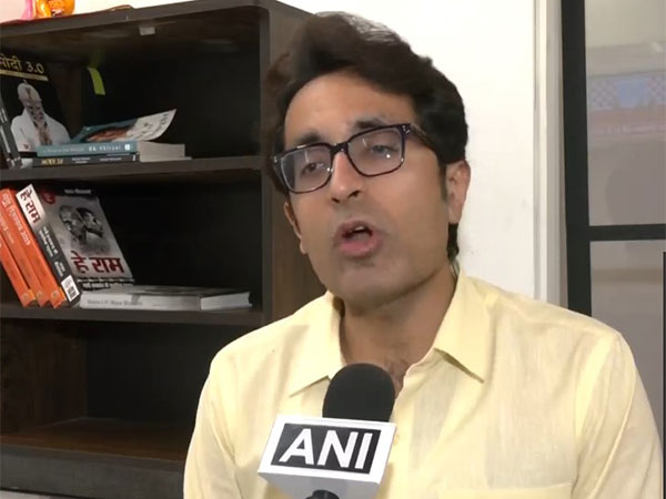 BJP spokesperson Pradeep Bhandari. (Photo/ ANI)