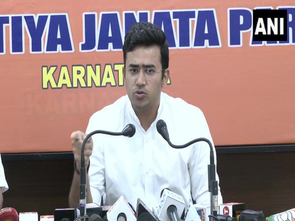 Bharatiya Janata Party MP Tejasvi Surya. (Photo/ANI)
