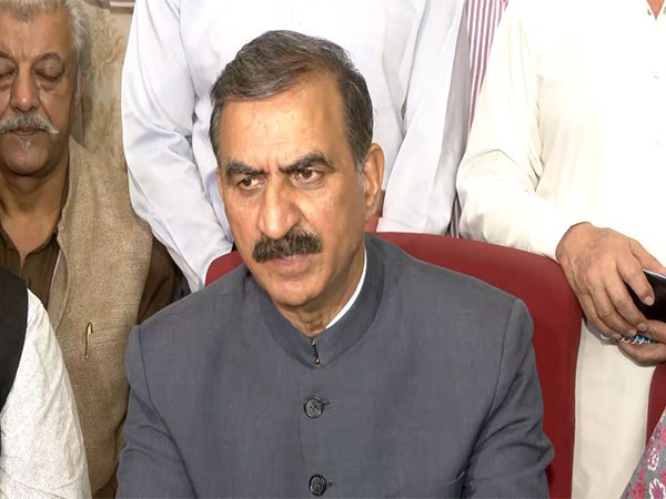 Himachal Pradesh Chief Minister Sukhvinder Singh Sukhu (File photo/ANI)