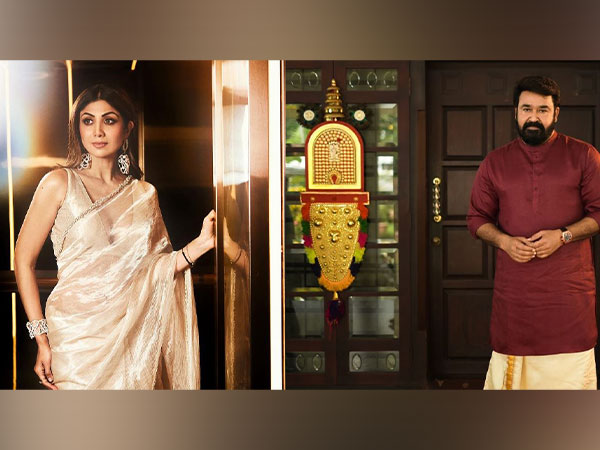 Shilpa Shetty Kundra, Mohanlal (Image Source; Shilpa Shetty, Mohanlal/Instagram, X)
