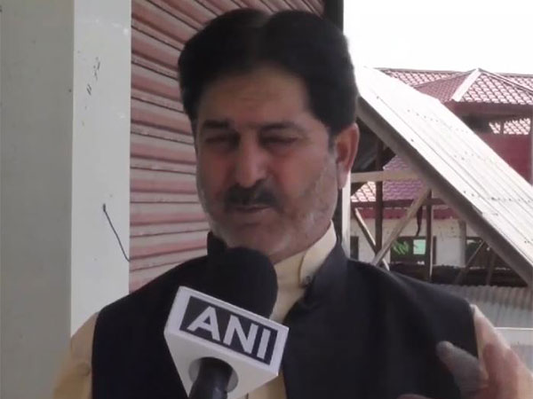 Independent candidate from Sopore Ajaz Guru (Photo/ANI)