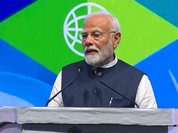 Prime Minister Narendra Modi at RE-INVEST 2024 in Gandhinagar. (Photo/ANI)