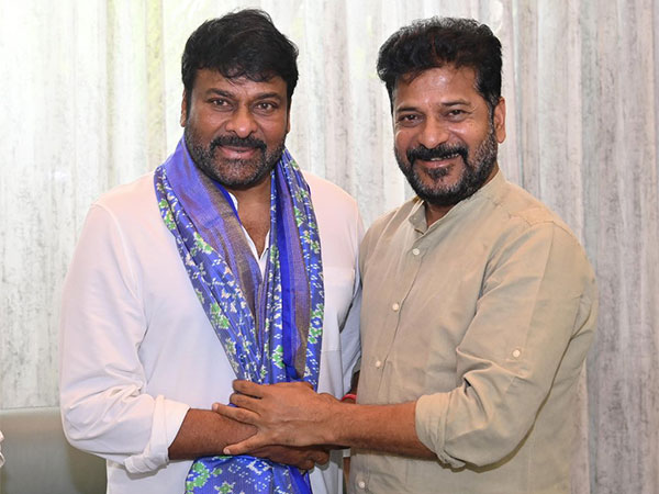 Chiranjeevi, Telangana CM Revanth Reddy (Image Source; Revanth Reddy/X)
