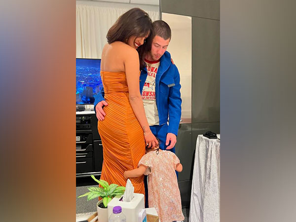 Couple Priyanka Chopra-Nick Jonas and their daughter (Image source: Priyanka's Instagram)