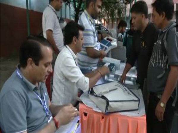 Polling parties dispatched to far-flung areas of Doda. (Photo/ANI)