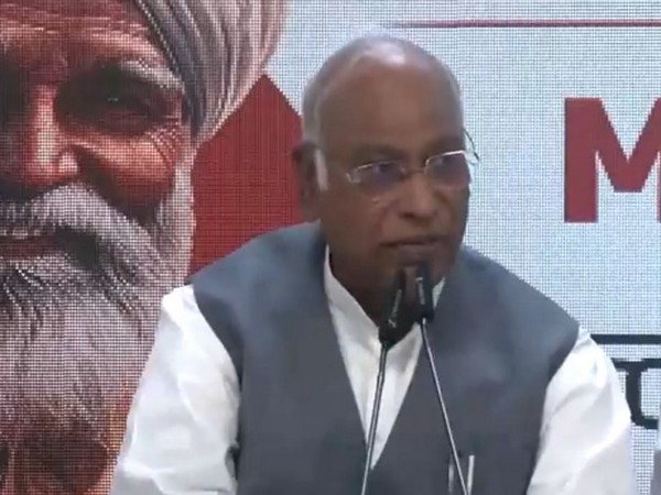Congress President Mallikarjun Kharge. (Photo/ANI)