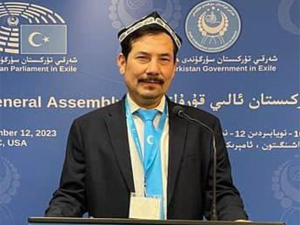 Shukur Samsak, chairman of the Swedish Uyghur Committee (Image: X@Shukur_Samsak)
