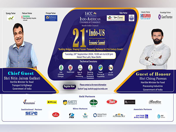 Indo American Chamber of Commerce North India Council Announces the 21st Indo-US Economic Summit