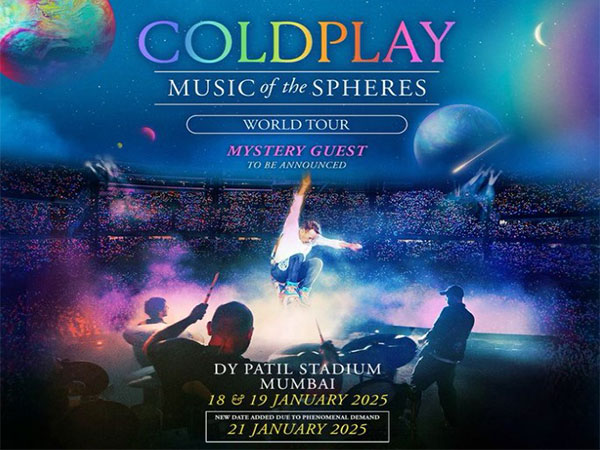 Coldplay (Image source: X/ @coldplay)