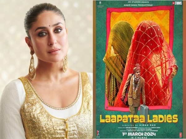 Kareena Kapoor (Image source: Instagram/@kareenakapoorkhan) and 'Laapataa Ladies' poster (Image source: Instagram/@aamirkhanproductions)