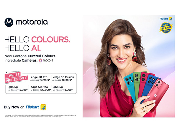 Motorola’s bestselling smartphones go on sale on Flipkart Big Billion Days Sale