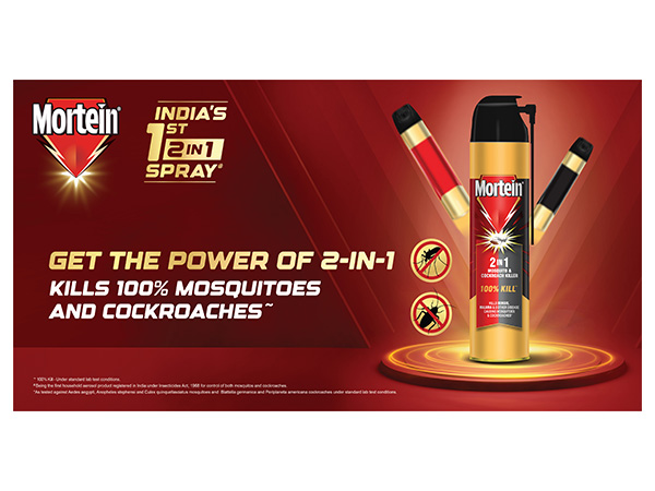 Mortein Provides Protection Against Both Mosquitoes and Cockroaches With India’s First 2-in-1 Spray