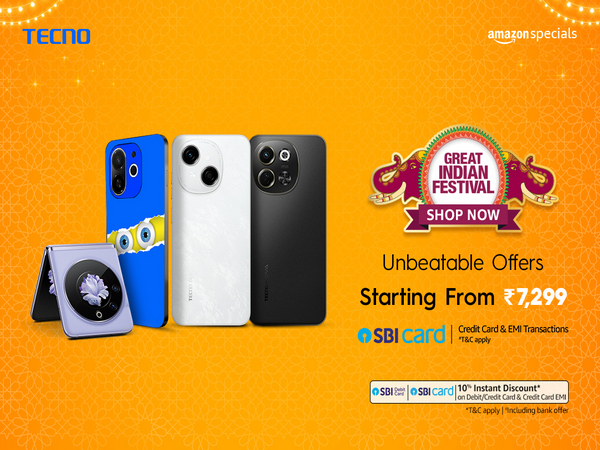 TECNO’s The Great Indian Festival Sale on Amazon: Your Ultimate Shopping Adventure!
