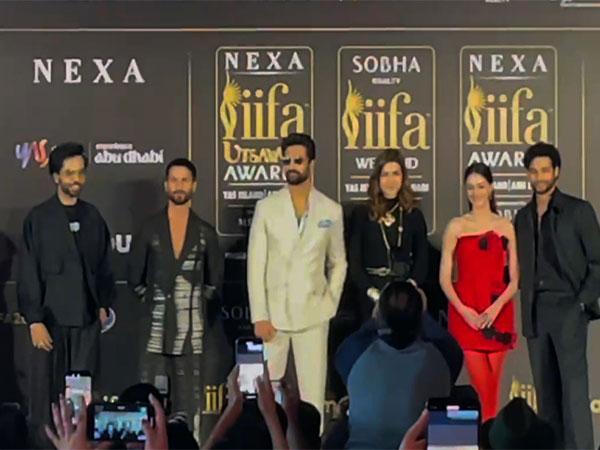 Vicky Kaushal, Shahid Kapoor, Kriti Sanon, Ananya Panday (Image source/ANI) 