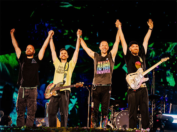 English rock band Coldplay (Photo/X@coldplay)